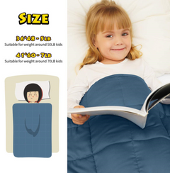 Cooling Weighted Blanket for Adults – Breathable Summer Comfort